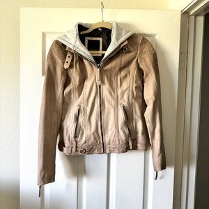 Mauritius Tan Leather Jacket